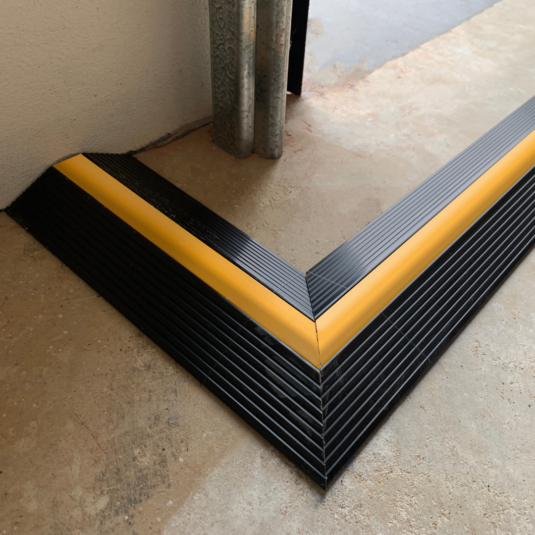 Door Dam G3 Threshold with corners returns Cleverseal Garage Door Seals